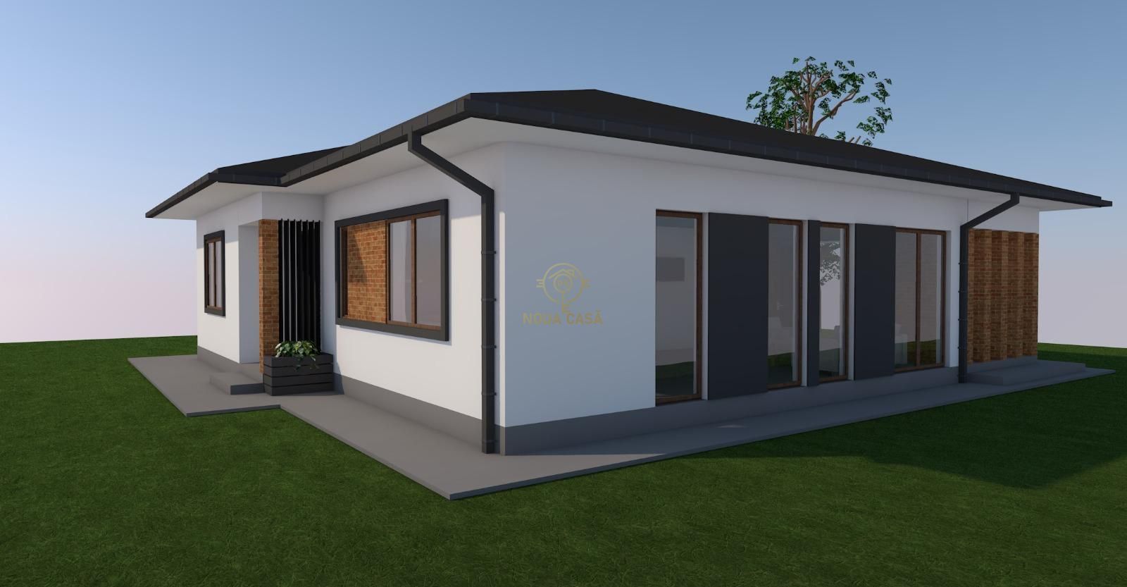 NOU!Complex rezidențial de case în stil mediteranean – Micro 16, SM - Poză 8