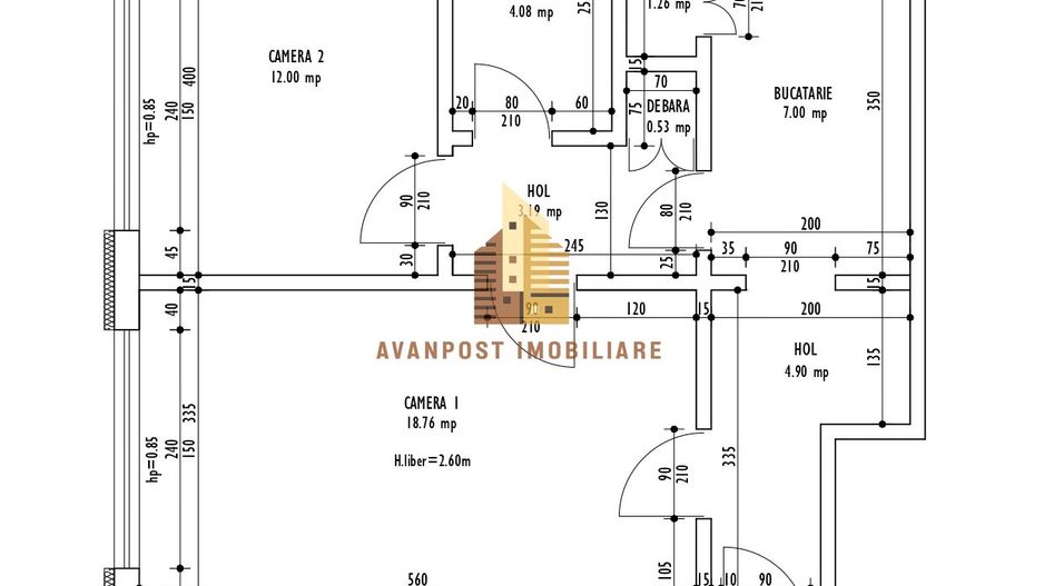 | Apartament cu 2 camere de vanzare | Cartierul Grigorescu | Parter| Decomantat| - Poză 2