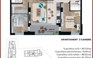 Apartament 3 camere zona Parcul Carol - Poză 10