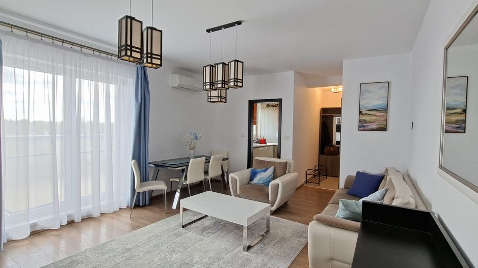 Penthouse 3 camere, terasa de 50mp - la prima inchiriere - Poză 1