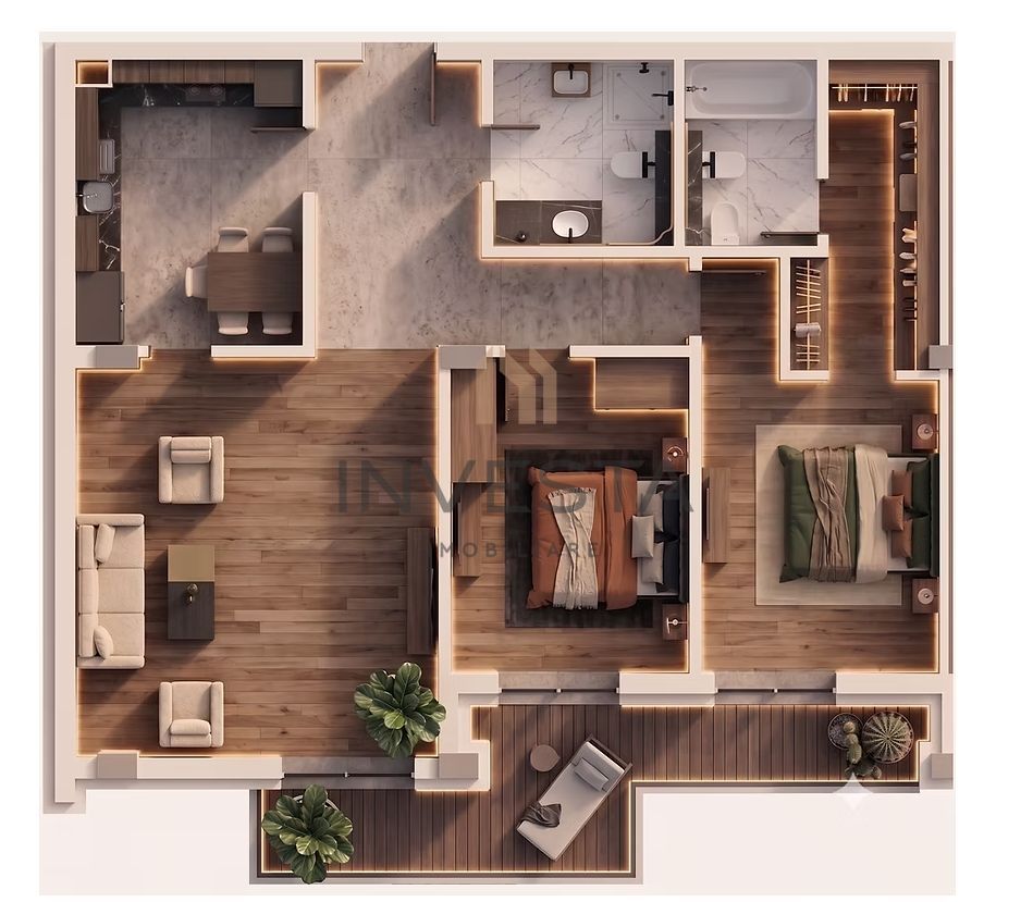 Apartament 3 camere decomandat 89 mp cu terase, bloc nou, Marasti! - Poză 6