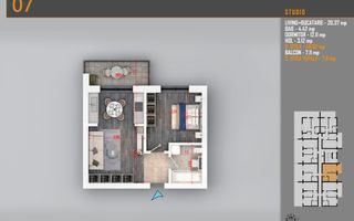 Apartament 2 Camere Pallady - 12 min Metrou Nicolae Teclu | Comision 0% - Poză 2