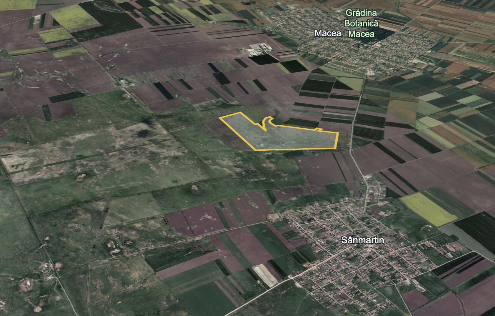 Teren 42 ha pentru parc fotovoltaic – Macea, Arad - Poză 3