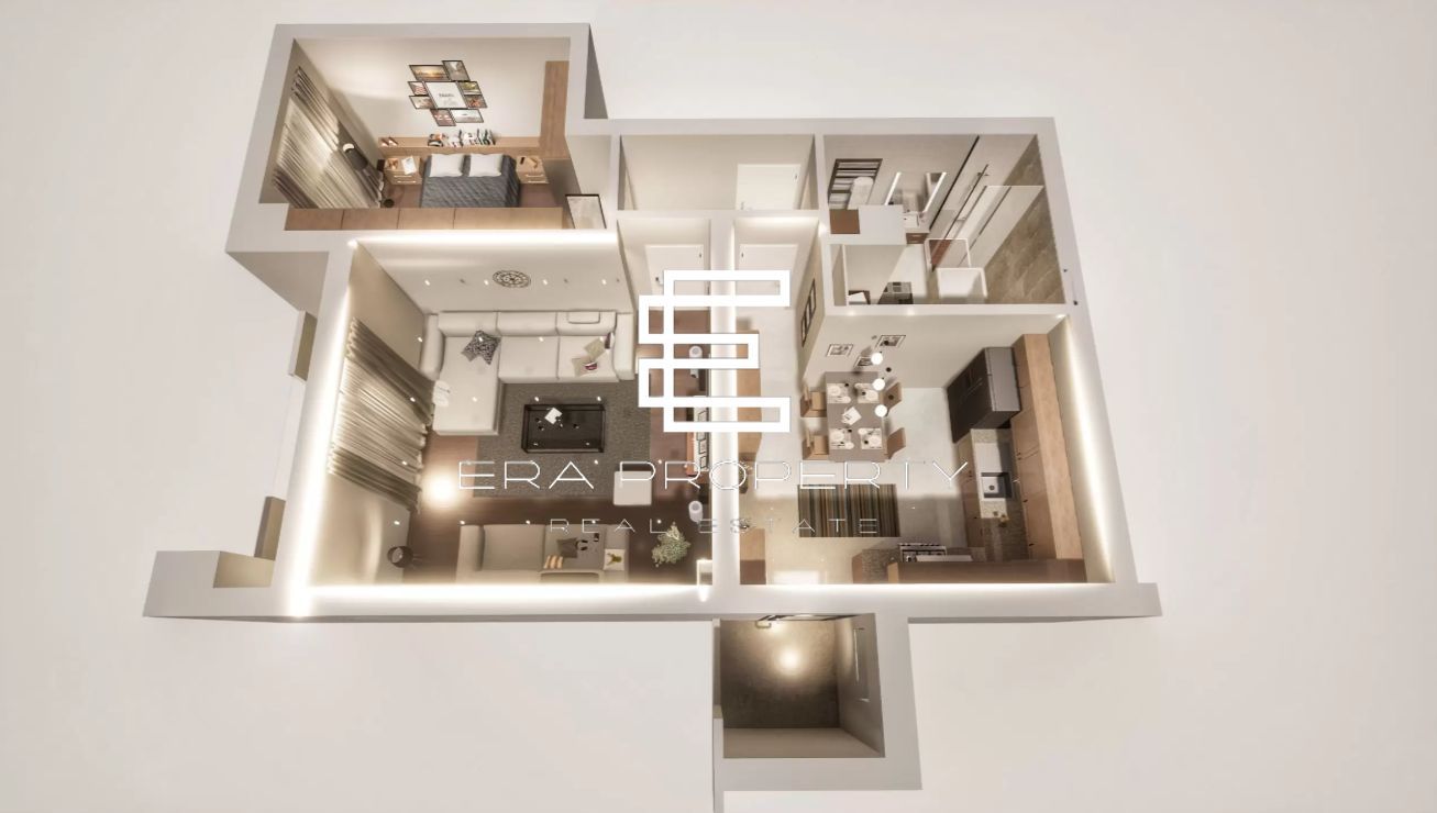 Apartament 2 camere,decomandat, et.1, Calea Surii Mici, Sibiu - Schiță 13