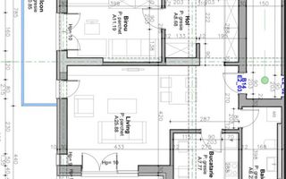 Aartament 3 camere - Bucatarie Separata - Parcare Inclusa - Schiță 19
