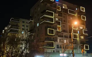 Studio dublu, lux , centrala proprie,terasa, parcare subterana, metrou - Poză 11