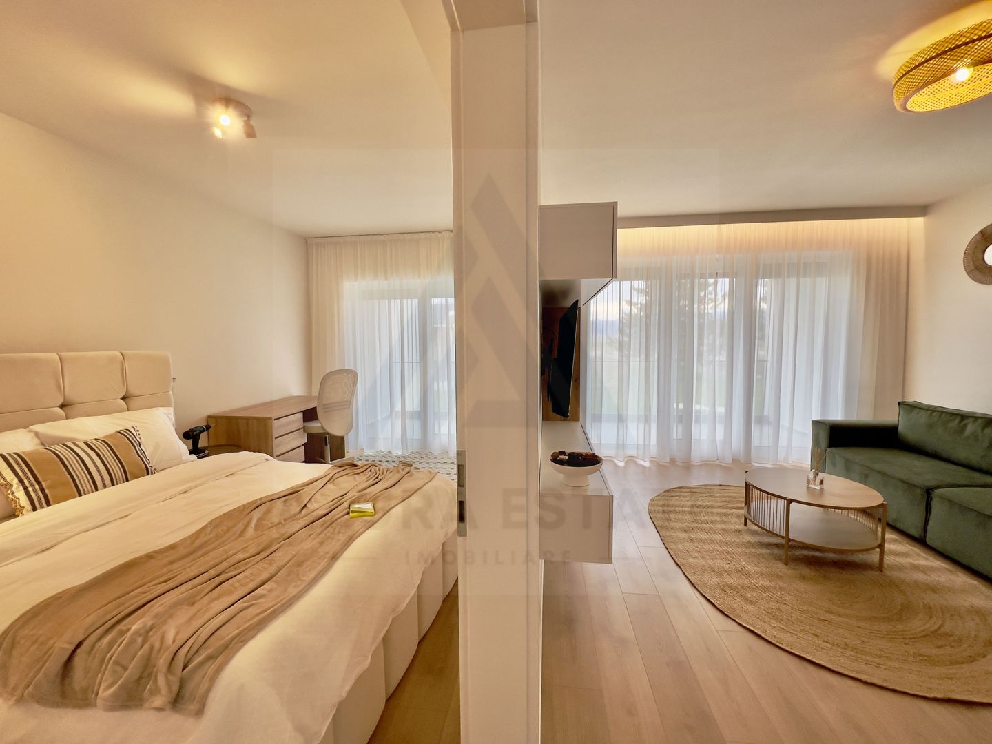 Apartament modern 2 camere utilat premium etaj 1 in cartier DaVinci - Poză 9