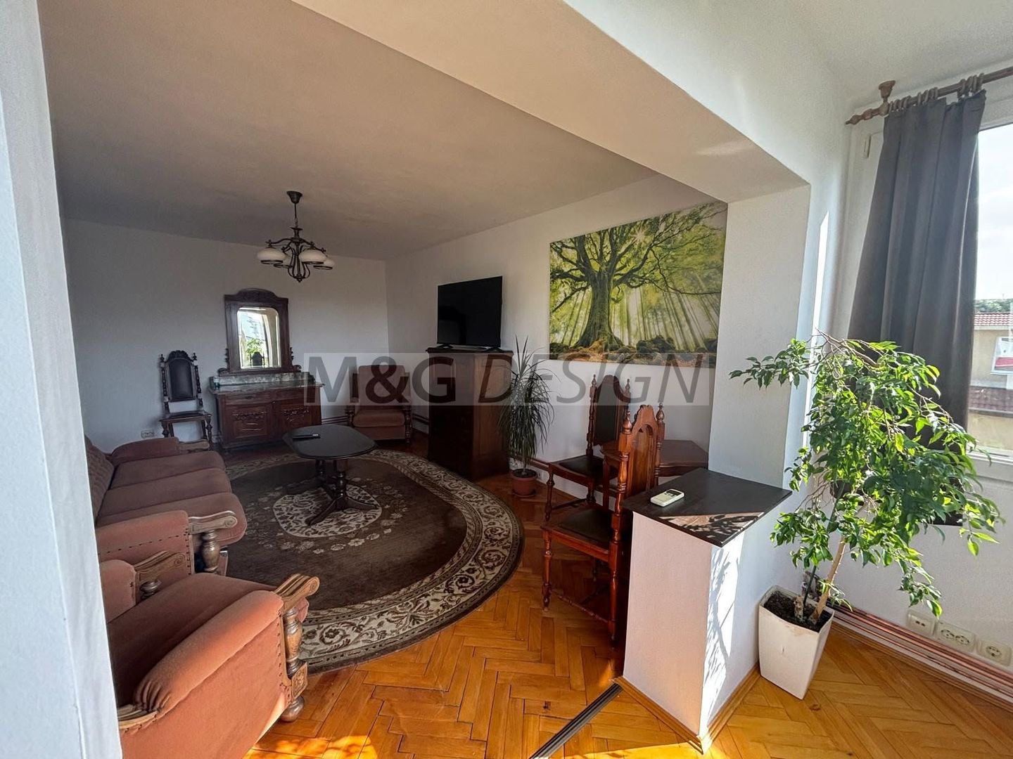 Aradului, 3 camere decomandat, centrala, clima - Poză 1