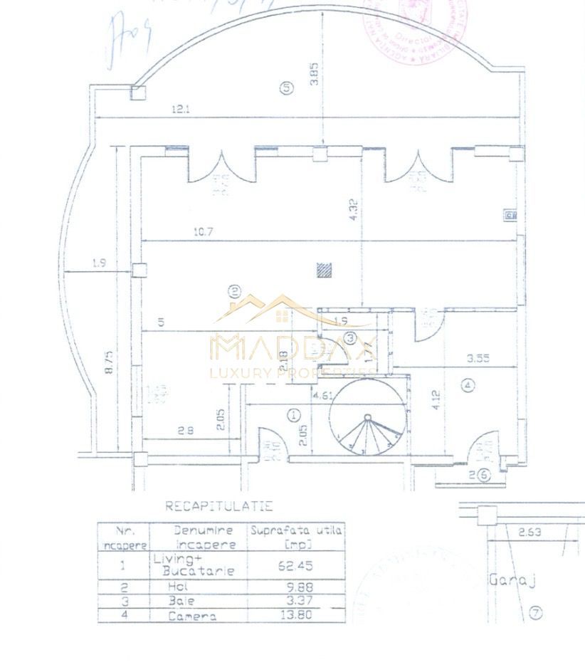 Penthouse LUX***5 camere***vedere panoramica catre lac////zona Nord - Schiță 29