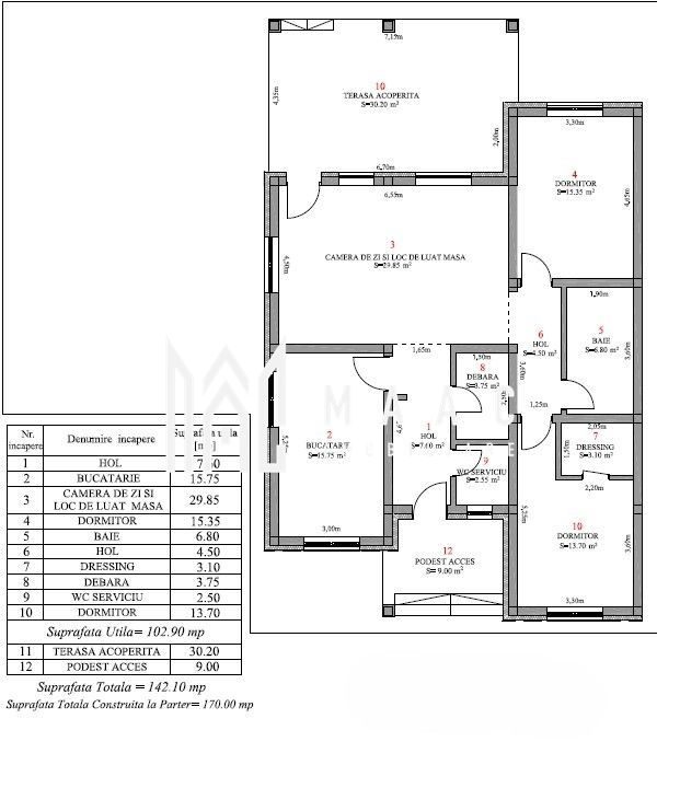 Casă 103 mpu I Curte proprie I Panouri Solare I Cristian - Poză 10