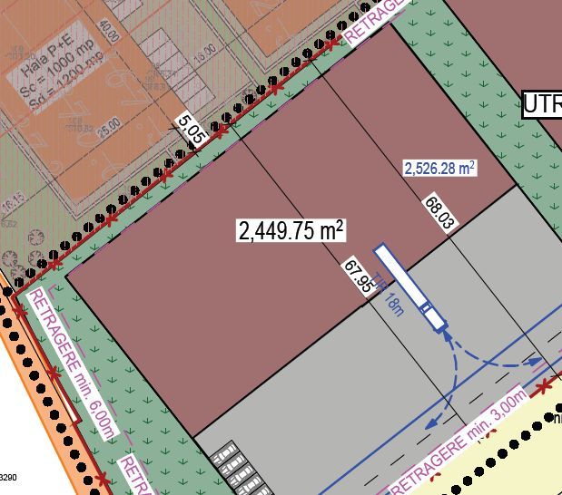 Proiect doua hale 5291 mp PUZ aprobat Baciu - Poză 3