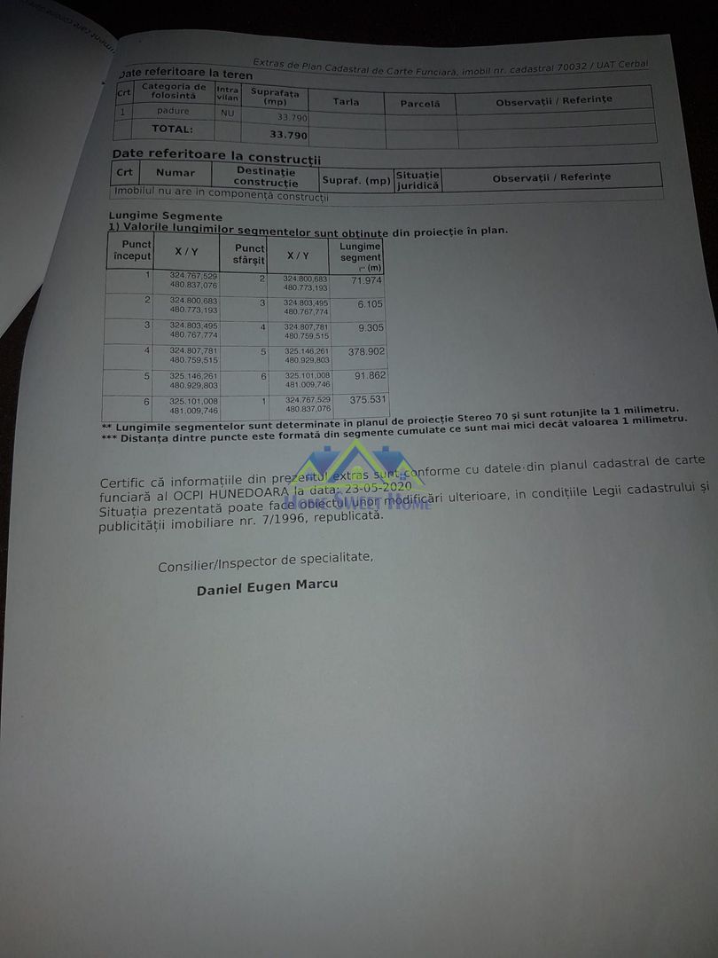 Vand padure zona Cerbal - Arănieș, 3,4 hectare, in 2028 de exploatat! - Poză 2