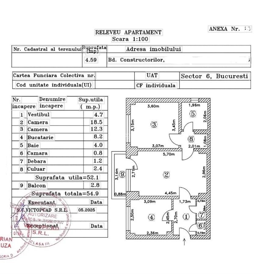 De vanzare apartament 2 camere Crangasi - Poză 13