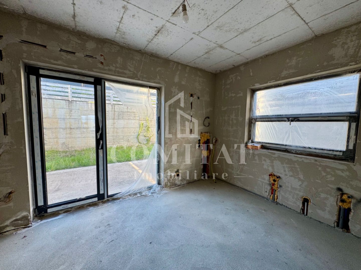 Casă de tip duplex de vânzare | Stadiu semifinisat | Zona Voroneț - Poză 6