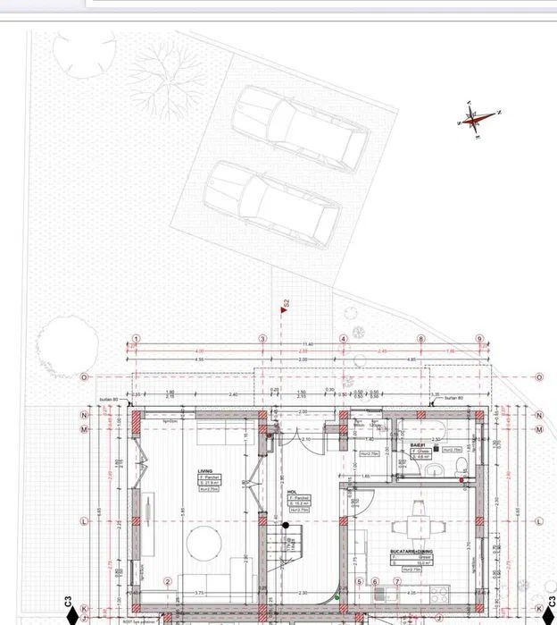 Triplex 4 camere DECOMANDATE, 112 mp utili, 184 mp curte, Urusagului - Poză 14