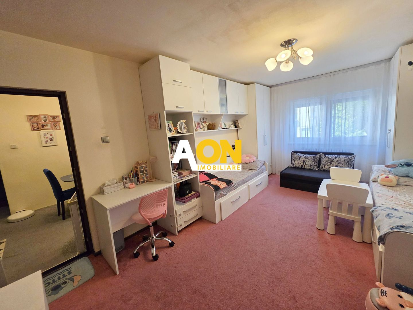 Apartament cu 2 camere, etaj 1, mobilat, utilat, Cetate - Kaufland - Poză 2