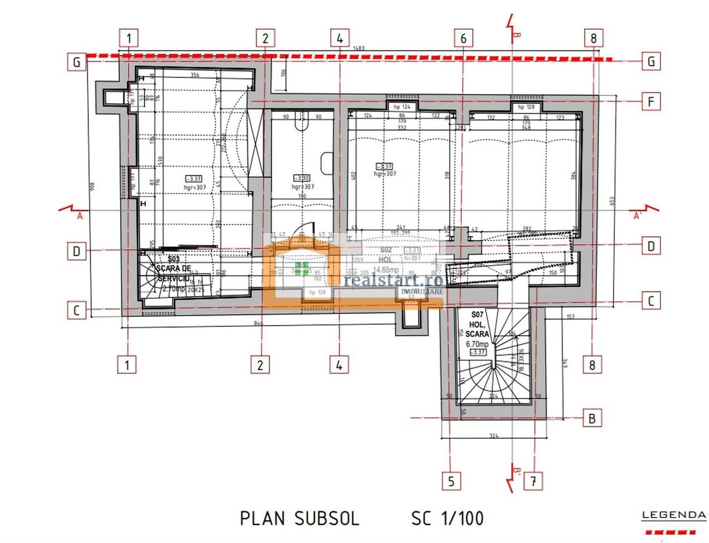 Cartierul Armenesc, Vila impozanta S+P+M, teren 615mp, terasa, curte - Poză 32
