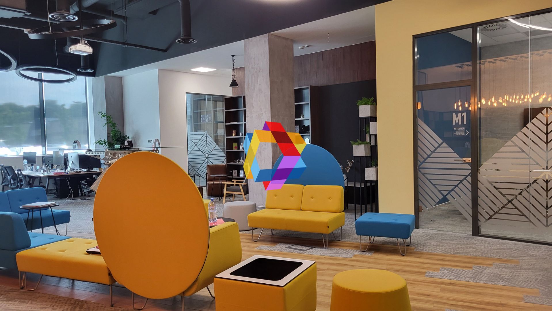 Spatiu de birouri- 20 mp utilități incluse  4 birouri # Plus-imo.ro - Poză 4