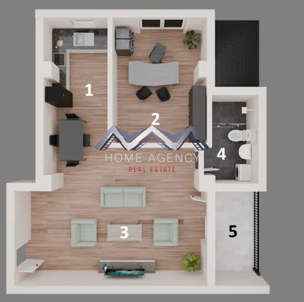 Apartament 2 camere Otopeni central - Schiță 5