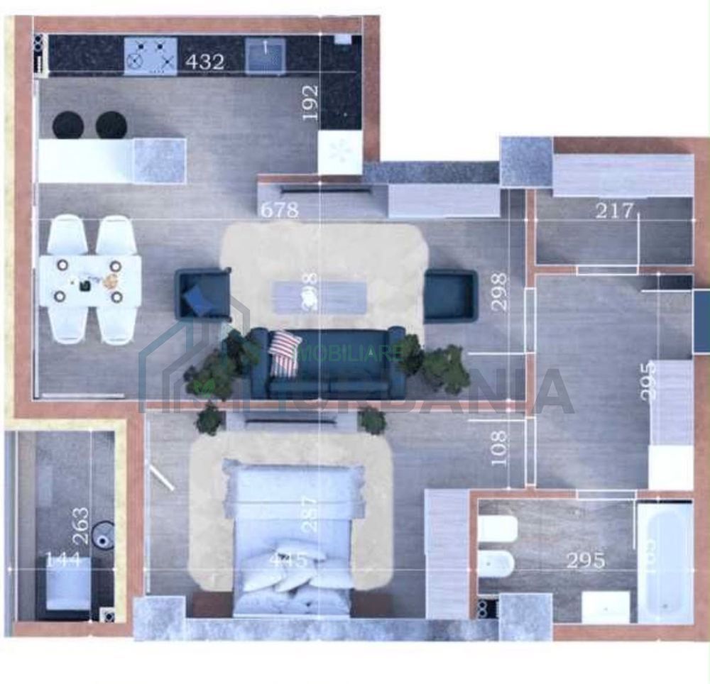 Apartament 2 camere decomandat, 59,36 mp + parcare subterană – Copou, Răsărit de Soare - Poză 8