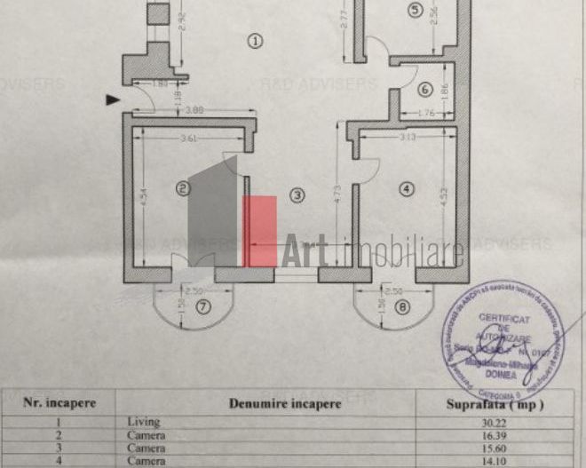 APARTAMENT 4 CAMERE PARC CAROL - Poză 8
