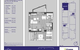 Apartament spatios cu 2 camere | XCity Tower 3 | Torontalului - Poză 15