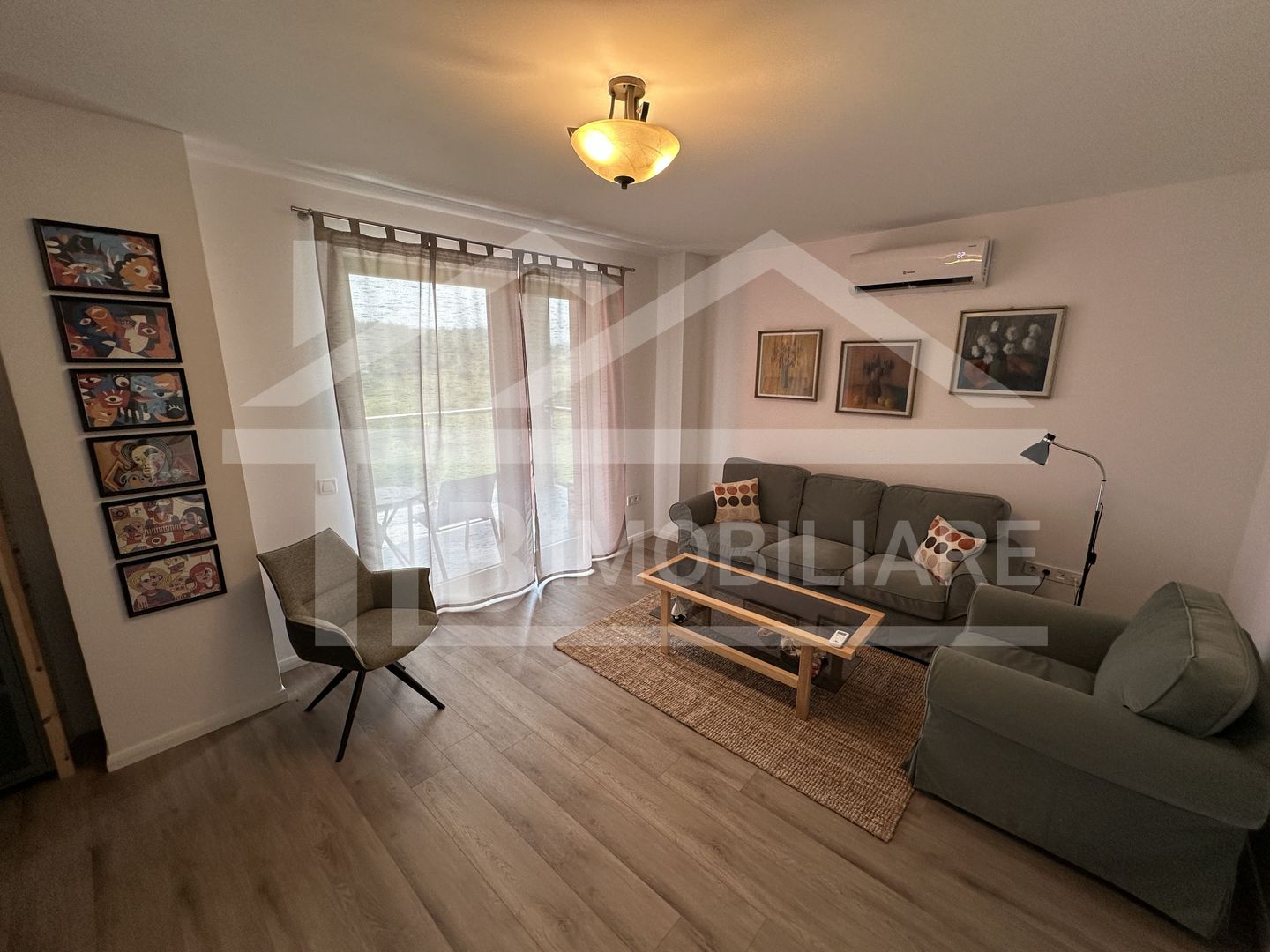 Apartament cu 2 camere, 60mp, parcare, Zona Green Residence - Poză 2