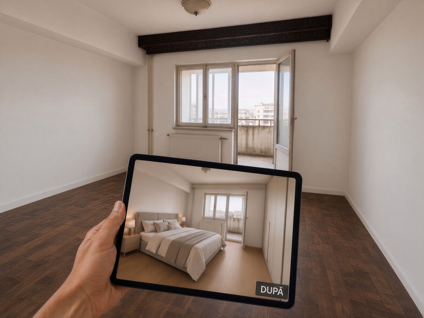Imobil cu 3 camere decomandat | zona centrala | Terasa - Poză 6