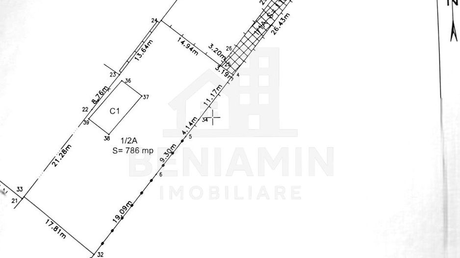 Se ofera spre vanzare un teren intravilan generos, in Craiova - Schiță 3