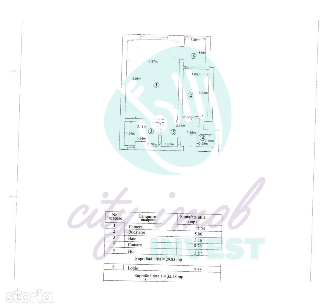 Garsoniera la 6 minute distanta de metrou - Poză 10