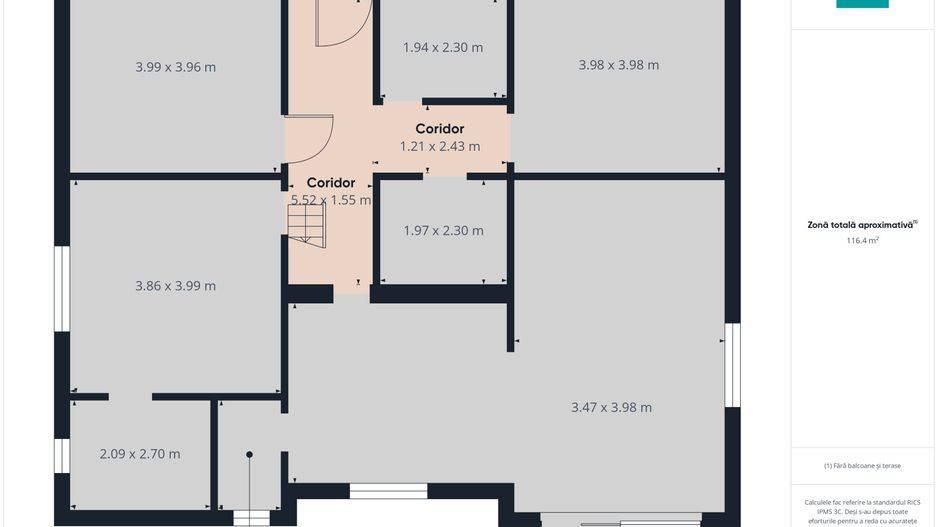 Casă la roșu, 4 camere, Zimandul Nou - Poză 15