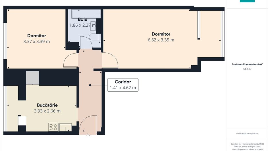 Apartament 2 camere – Calea Aradului, Oradea - Poză 9