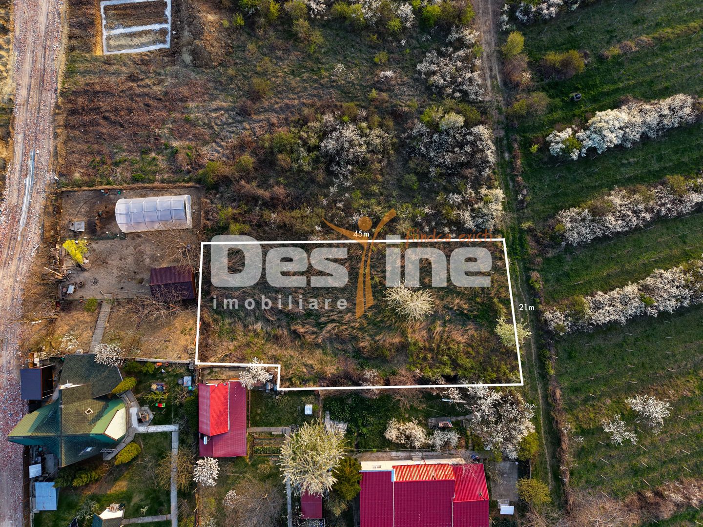 COMISION 0% CUMPARATOR - Teren intravilan 900 mp - Vișan, Barnova - Poză 1