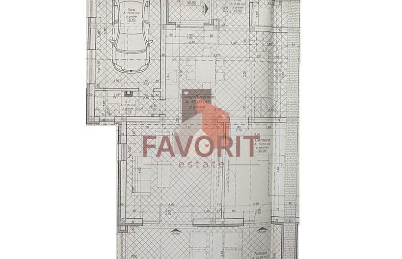 Duplex cu garaj. Finalizat . Dumbravita- zona Mures - Schiță 20