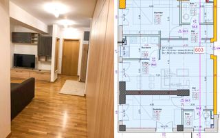 Închiriere apartament 3 camere, 90mp | Loc de parcare inclus - Poză 9