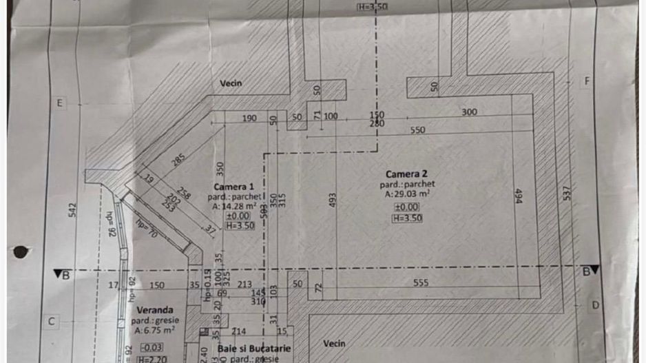 Apartament 3 camere 77 mp zona Andrei Muresanu - Poză 6