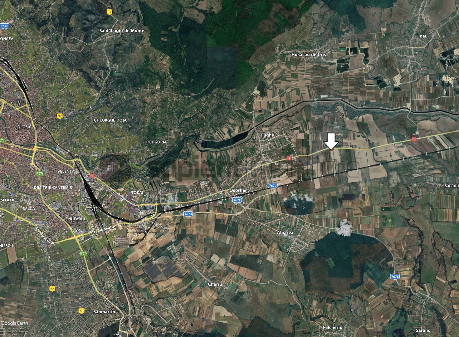 Sapient | Teren Investițional, E60 / DN1, Oșorhei - Schiță 5