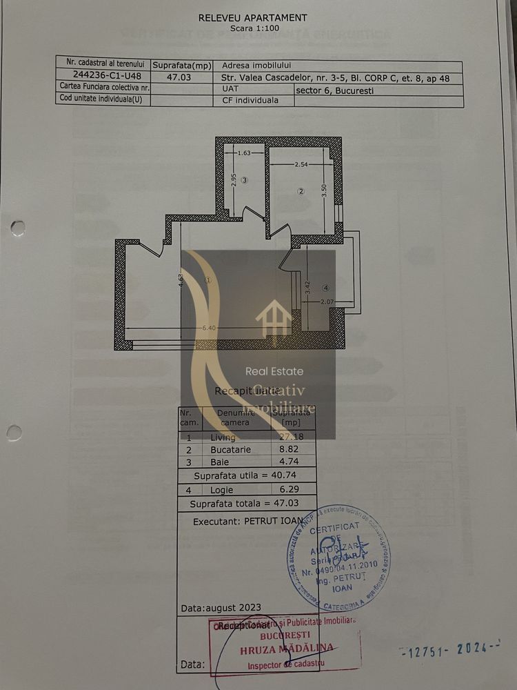 Garsonieră spațioasă, complet mobilată și utilată – Bloc nou (2024) | Militari – Valea Cascadelor | 94.000 € - Schiță 8