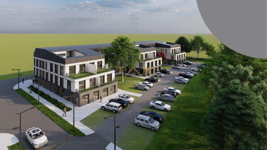 Teren pentru Bloc 27 Ap + 3 Spatii Comerciale La Liziera Paduri Verzi - Poză 1