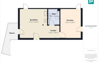 Apartament de închiriat în zona Cetății, bloc nou - Poză 14