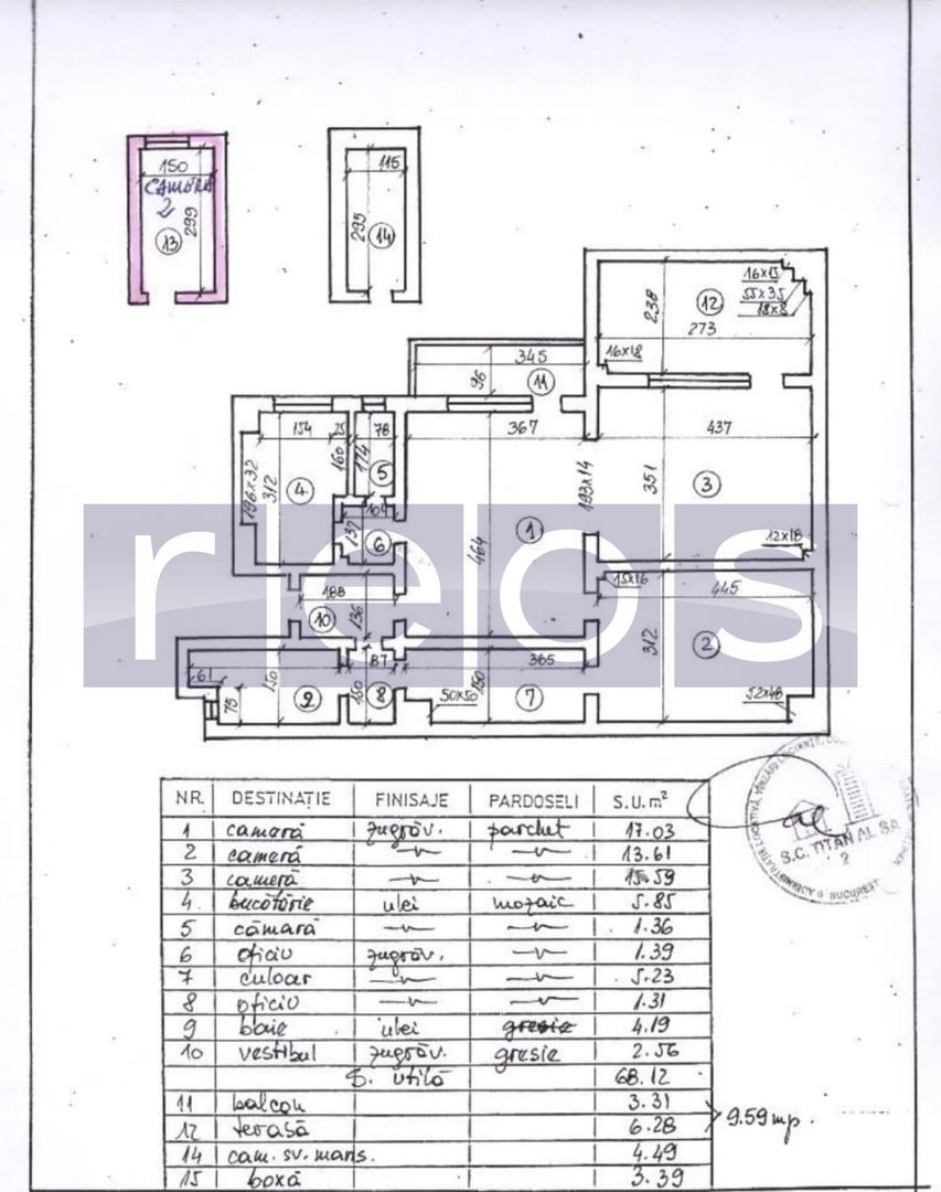 VÂNZARE 3 CAMERE | CALEA DUDESTI | CENTRALA PROPRIE - Poză 17
