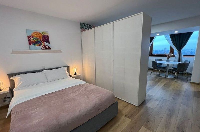 Garsonieră de închiriat, cu vedere panoramică spre Parcul Tractorul - Poză 17