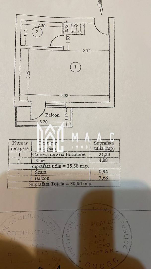 Apartament 2 camere | 49 mpu | - Poză 15