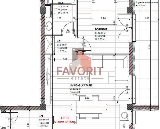 2 Cam NOU. Cu Lift. Langa ESO - Schiță 8