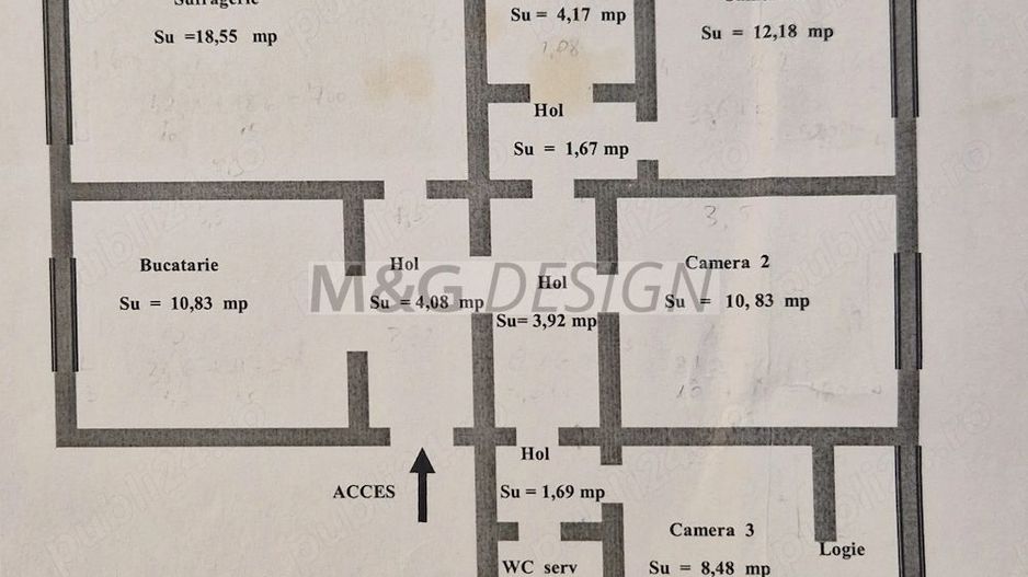 Apartament 4 camere Aradului etaj 1 - Poză 20