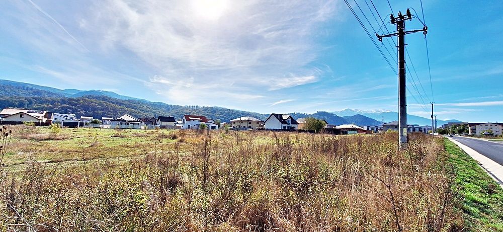 Intrare in Rasnov dinspre Brasov, zona de case noi, teren de 1976mp,  80 euro/mp - Poză 4