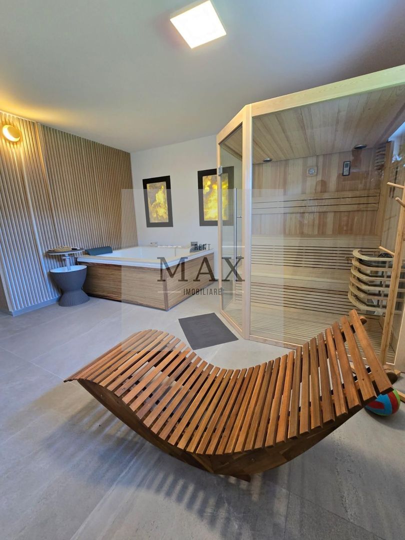 Vilă ultra-premium cu SPA și piscină de vânzare Chinteni Cluj - Poză 19