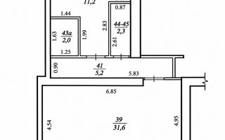 CHIRIE SPAȚIU COMERCIAL | 55 m² | RÎȘCANI | MATEI BASARAB 9/1 - Poză 7