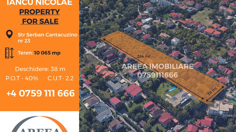 Teren 5.000 mp –propunere din 10.065 mp zona Iancu Nicolae-Jolie Ville - Poză 3