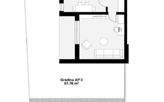 Decomandat. Gradina proprie 62 mp. Bloc finalizat. - Poză 6